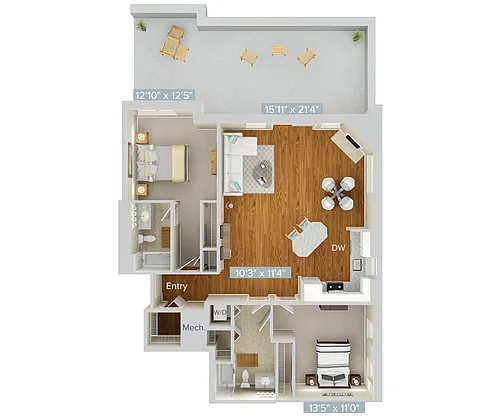 Floor plan B27-1326