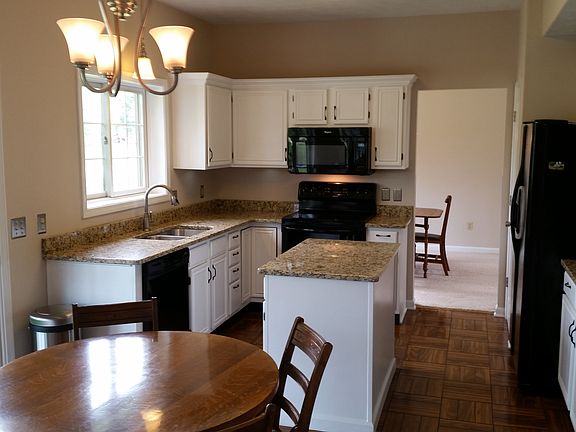 New granite in kitchen