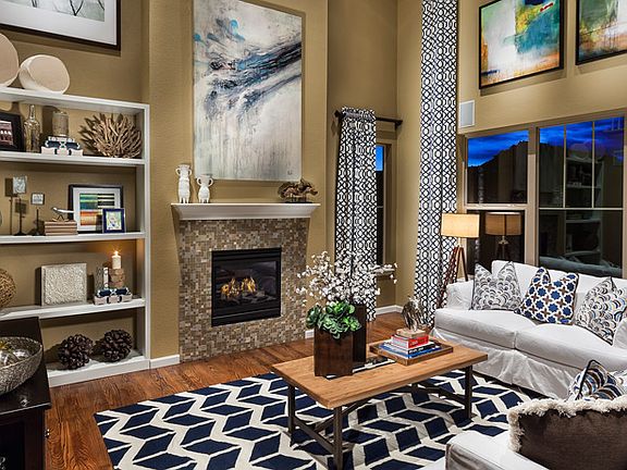 The Salida's two-story great room allows you to entertain in style