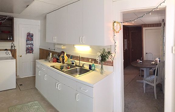 lower kitchen entrance