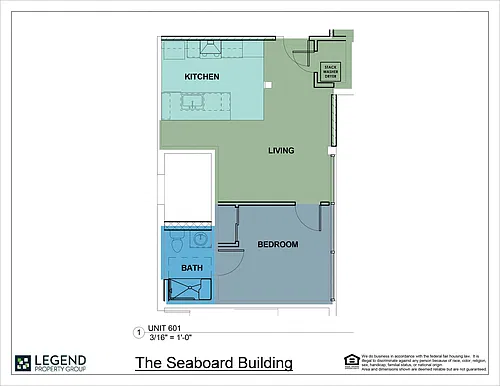 Floor plan 601