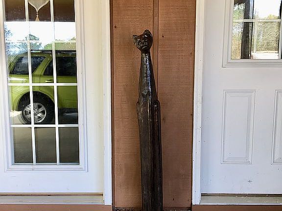 Carport doors to house