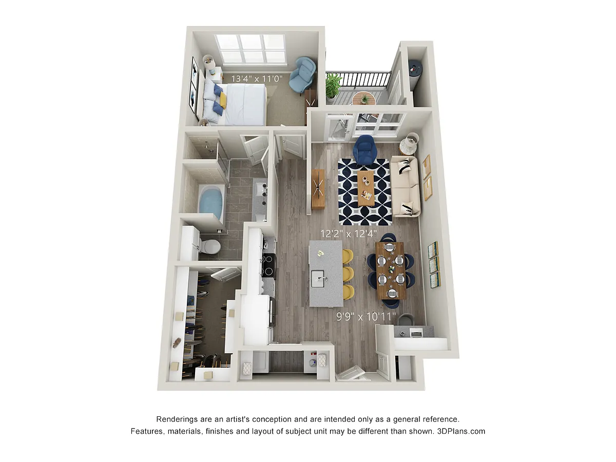 Floor plan A-7