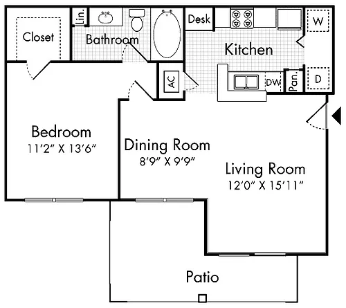 Floor plan A2