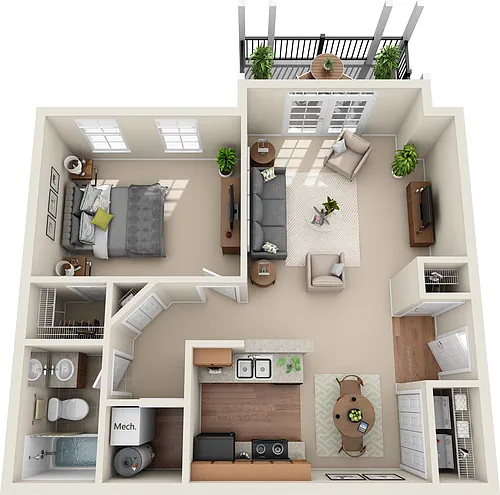 Floor plan A1
