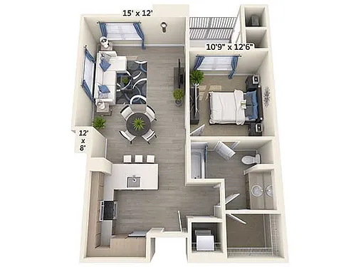 Floor plan A3-740sq