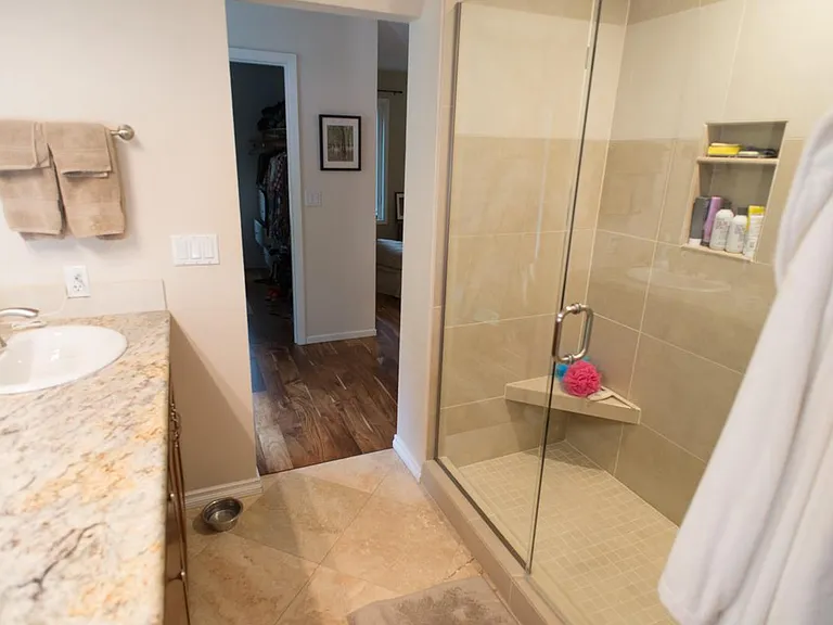 Master bathroom shower