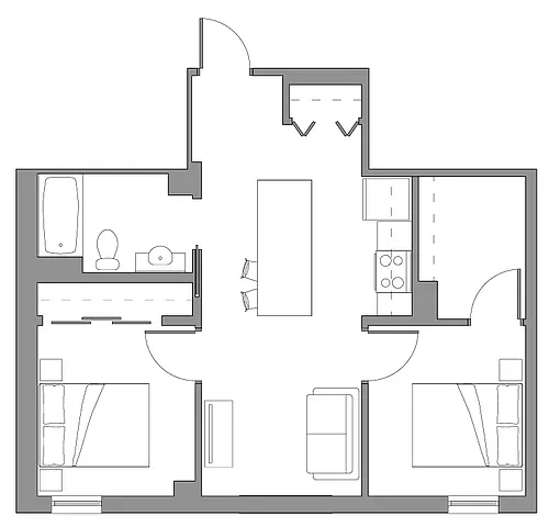 Floor plan 202