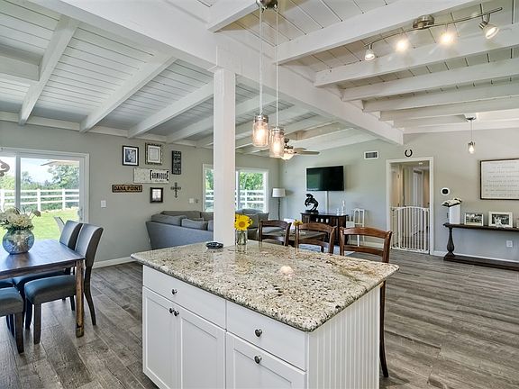 Open living area concept