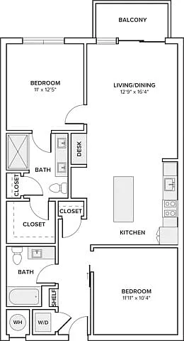 Floor plan B12