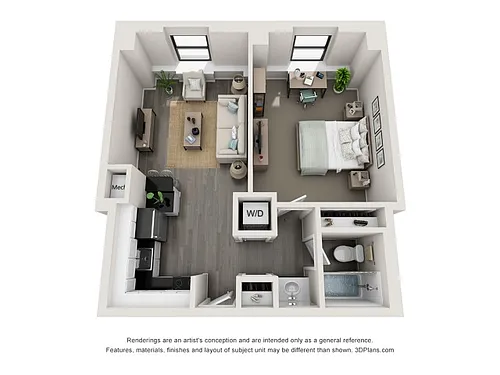 Floor plan The Capone