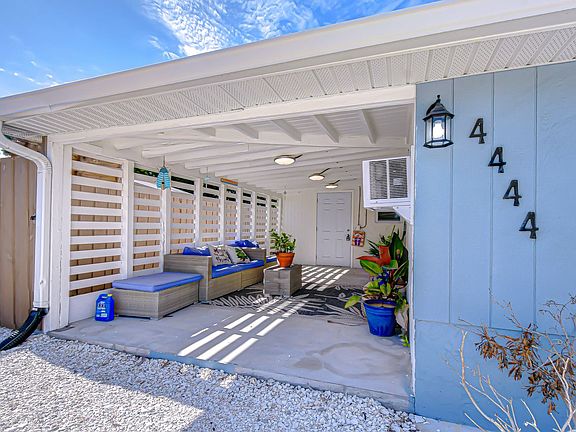 Private carport area