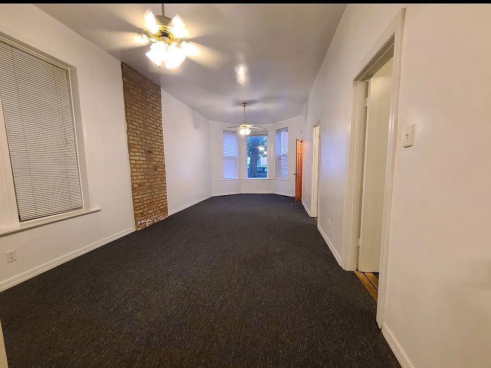 Living room facing west