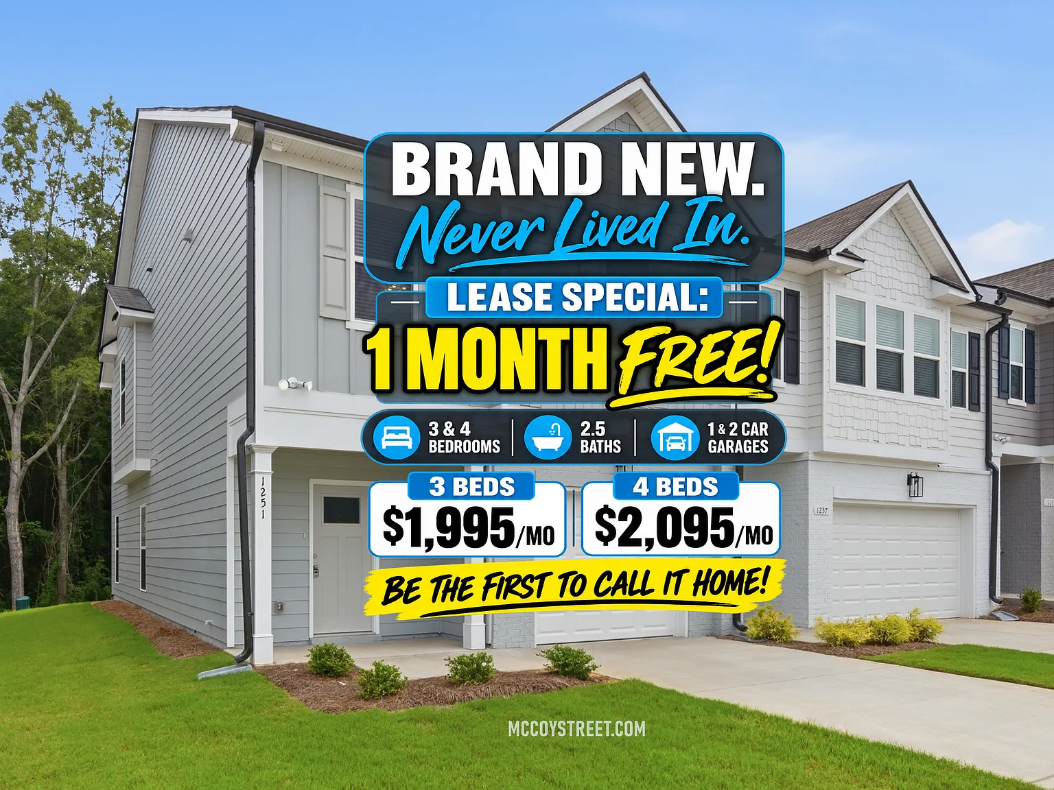 Your Next Home Should Feel Like an Upgrade at McCoy Street Townhomes — Photo 1