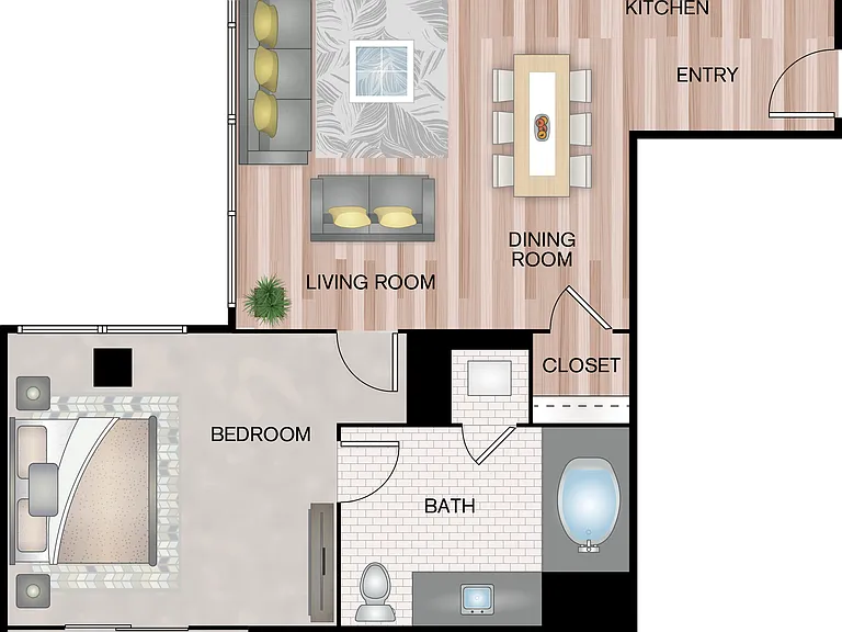 740 Sq Ft 740 Sq Ft