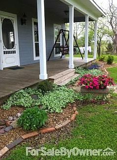Front Flowerbeds in Spring