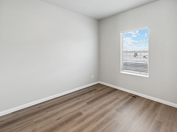 Dining room attached off of the entry way with direct access to the kitchen.