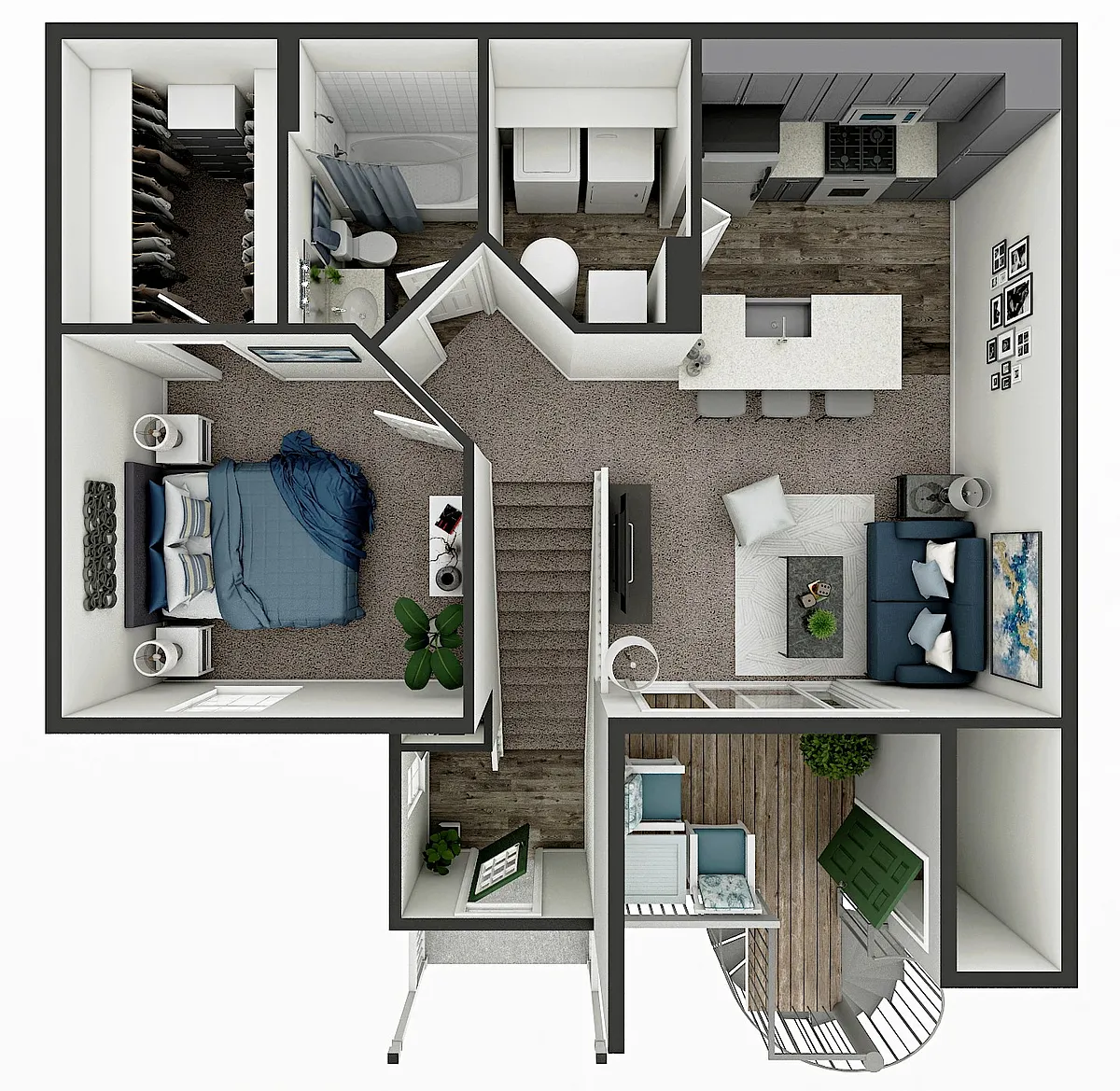 Floor plan Ozark