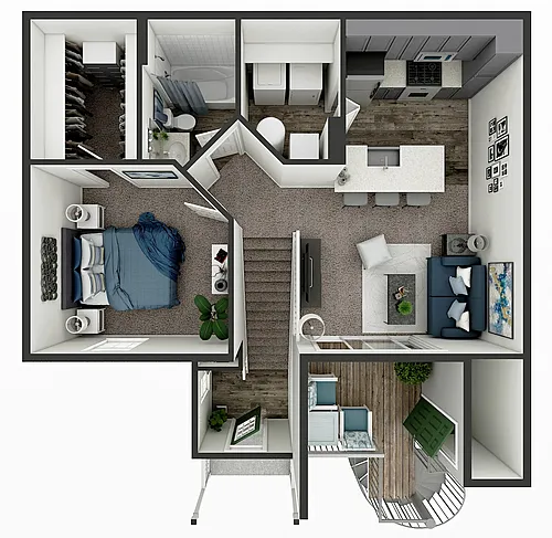Floor plan Ozark