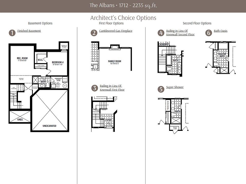 Albans Architect s Choice Options