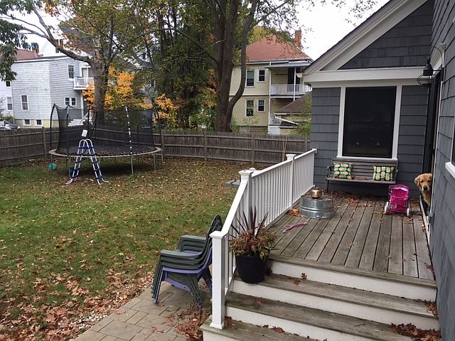 Deck / Patio and yard 