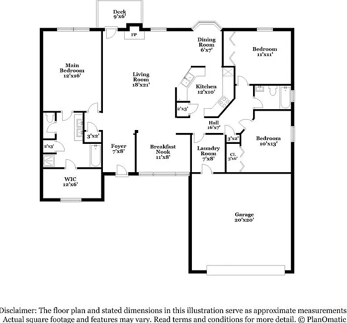 3 bed, 2.0 bath, 1637 sqft, $2,175 — Photo 2