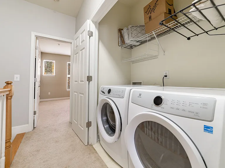 Laundry closet