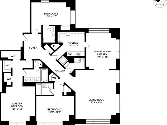 2nd image of 15 W 63rd St APT 23A