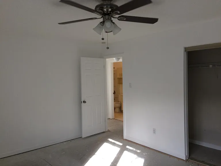 The master bedroom