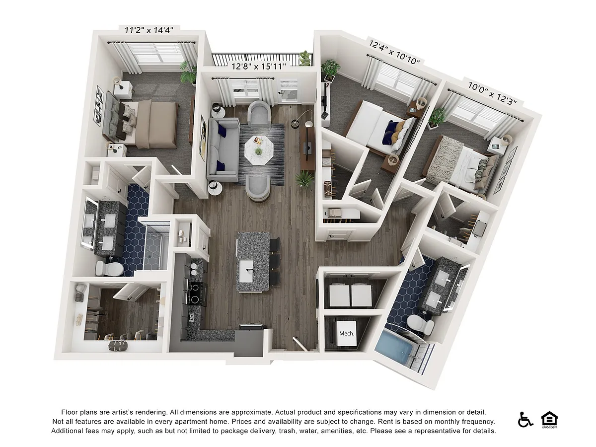 Floor plan C1