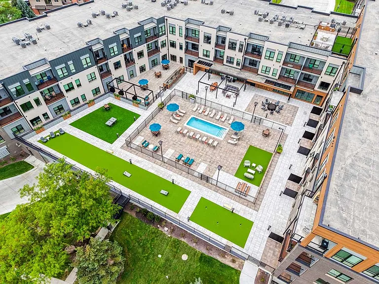 Lounge by the pool, challenge friends to lawn games, or unwind fireside. All just steps from your front door.