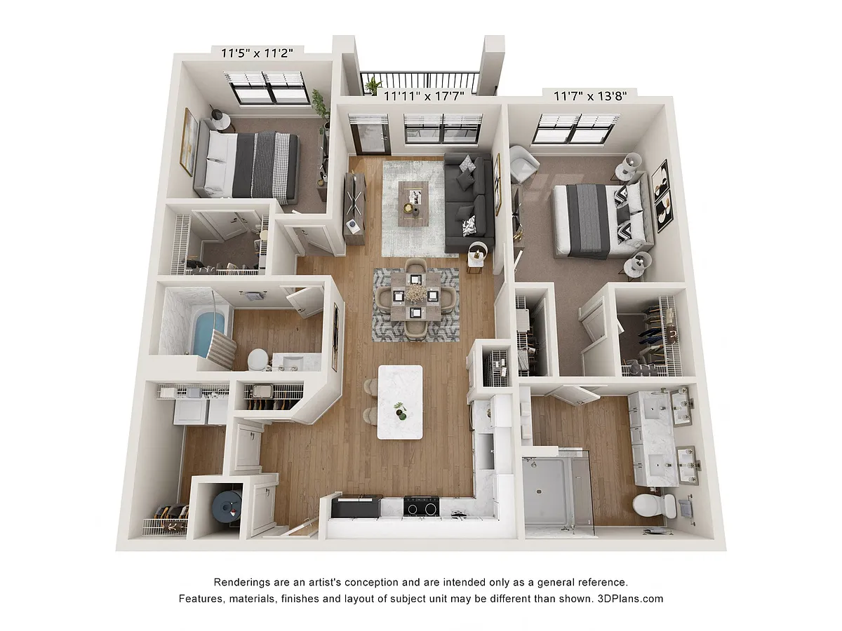Floor plan B2