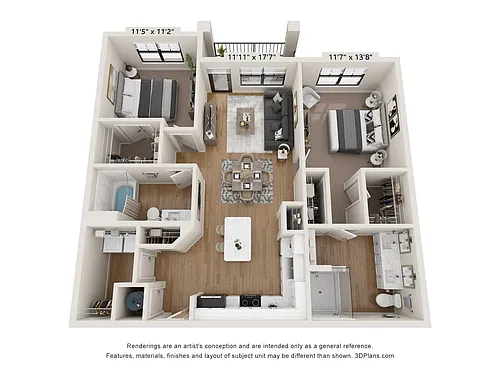 Floor plan B2