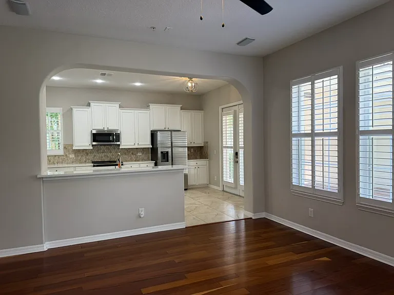 Kitchen view from the family room