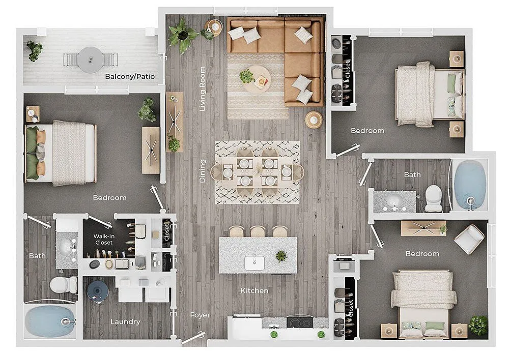 Floor plan The Spruce - HP