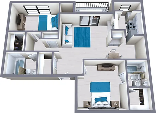 Floor plan B1 Classic
