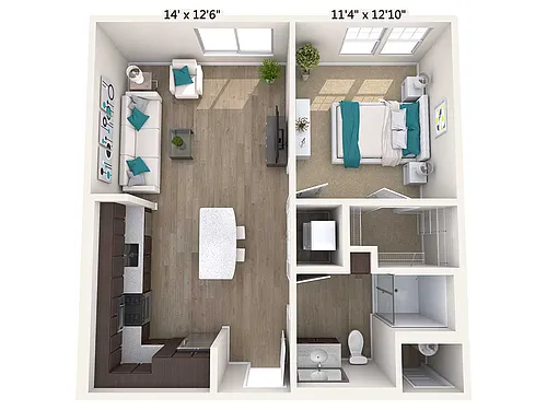 Floor plan A1