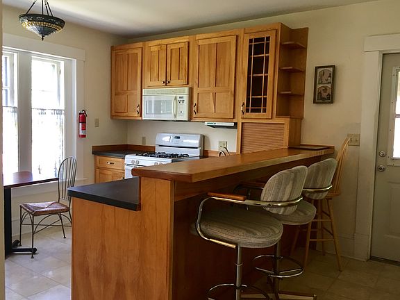 Handmade birch cabinets