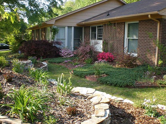 Front right side,Sunroom in back