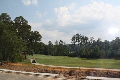 View from Living Area- Finley Golf Course