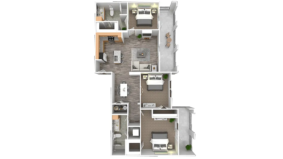 Floor plan LACERTA
