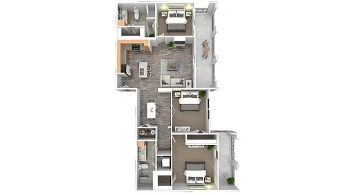 Floor plan LACERTA