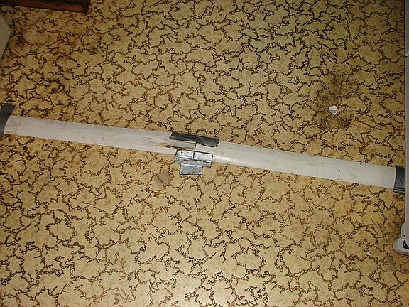 Laminate flooring in Kitchen is separating