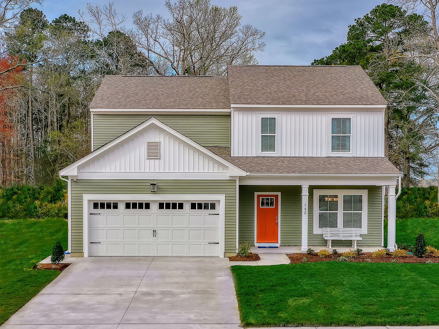 The Salerno Model Plan, Village Pointe, Suffolk VA A Napolitano Homes