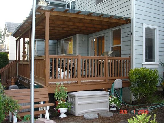 Covered deck