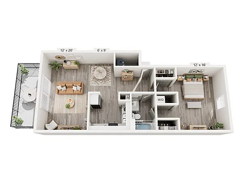 Floor plan 1A
