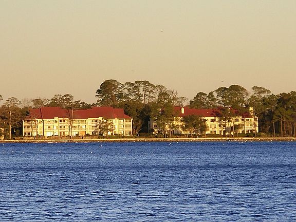 Looking east at sunset 