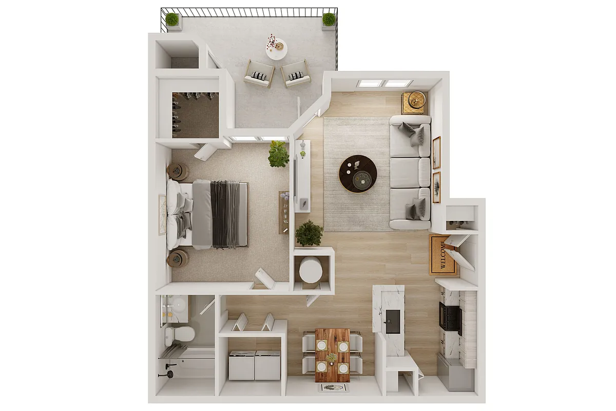 Floor plan A1R