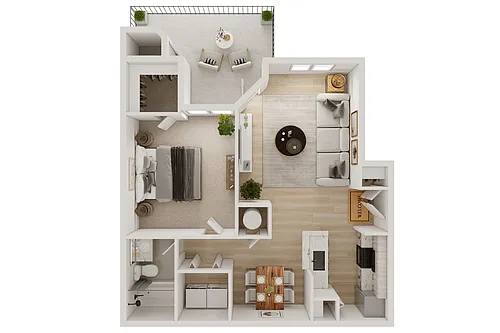 Floor plan A1R