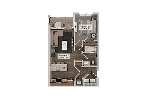 Floor plan The Spring (A1)